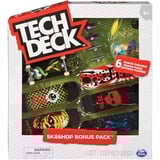 Spin Master Tech Deck, confezione Premium da 6 Mini Skate, Assortiti e Originali, 6028845,  veicolo da gioco multi colorata, Tech Deck , confezione Premium da 6 Mini Skate, Assortiti e Originali, 6028845, Fingerboard, 6 anno/i