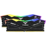 Team Group T-FORCE DELTA RGB memoria 32 GB 2 x 16 GB DDR5 5600 MHz Nero, 32 GB, 2 x 16 GB, DDR5, 5600 MHz, 288-pin DIMM