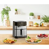 Tefal Easy Fry & Grill EY505D Singolo 4,2 L Indipendente 1550 W Friggitrice ad aria calda Acciaio inox accaio/Nero, Friggitrice ad aria calda, 4,2 L, 80 °C, 200 °C, 6 persona(e), 60 min