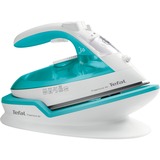 Tefal FV6520 ferro da stiro a caldaia 2400 W 0,25 L Ceramica Turchese, Bianco bianco/Turchese, 2400 W, 115 g/min, Ceramica, 0,25 L, 25 g/min, Turchese, Bianco