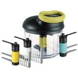 Tefal K13210 affetta / sbuccia alimenti Nero, Verde, Trasparente, Trituratore Nero/Verde, Nero, Verde, Trasparente, Acciaio inox, 0,9 L, Cina, 850 g, 140 mm