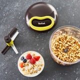 Tefal K13210 affetta / sbuccia alimenti Nero, Verde, Trasparente, Trituratore Nero/Verde, Nero, Verde, Trasparente, Acciaio inox, 0,9 L, Cina, 850 g, 140 mm