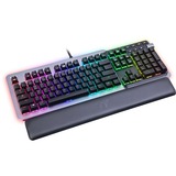 Thermaltake Argent K5 RGB tastiera USB QWERTY Inglese Titanio, Tastiera da gioco titanio/Nero, Full-size (100%), USB, Interruttore a chiave meccanica, QWERTY, LED RGB, Titanio