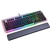 Thermaltake Argent K5 RGB tastiera USB QWERTY Inglese Titanio, Tastiera da gioco titanio/Nero, Full-size (100%), USB, Interruttore a chiave meccanica, QWERTY, LED RGB, Titanio