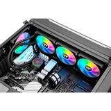 Thermaltake TH420 ARGB Sync AIO Liquid Cooler 420mm, Raffreddamento ad acqua Nero