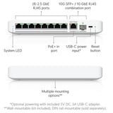 Ubiquiti USW-Flex-2.5G-8 bianco