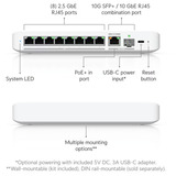 Ubiquiti USW-Flex-2.5G-8, Interruttore bianco