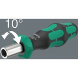 Wera 838 RA S/4 Christmas 2025, 05135823001, Set di bit Nero/Verde