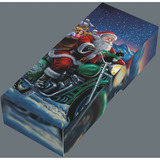 Wera Set di punte 838 RA S/4 Christmas 2025, con funzione cricchetto, Set di bit Nero/Verde