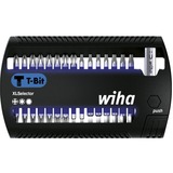 Wiha Set di punte XLSelector T-Bit 25mm, 31 pezzi, Set di bit Nero/Blu