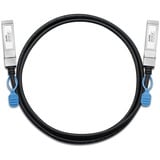 Zyxel DAC10G-1M-ZZ0103F cavo InfiniBand e in fibra ottica SFP+ Nero Nero, 1 m, SFP+, SFP+