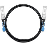 Zyxel DAC10G-1M-ZZ0103F cavo di rete Nero Nero, 1 m, SFP+, SFP+