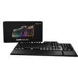 be quiet! Dark Mount Silent Tactile FR ISO tastiera Gaming USB AZERTY Francese Nero, Tastiera da gioco Nero, Cablato, USB, Interruttore a chiave meccanica, AZERTY, LED RGB, Nero