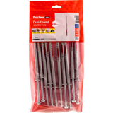 fischer Tassello a gambo lungo DuoXpand 10x160 FUS grigio chiaro/Rosso