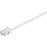 goobay 1.5m RJ-45 Cable cavo di rete Bianco 1,5 m Cat6 bianco, 1,5 m, Cat6