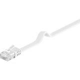 goobay 1.5m RJ-45 Cable cavo di rete Bianco 1,5 m Cat6 bianco, 1,5 m, Cat6