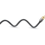 goobay Cavo Mono Cinch Plus Nero/Argento