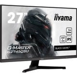 iiyama G-MASTER G2745HSU-B2 LED display 68,6 cm (27") 1920 x 1080 Pixel Full HD Nero, Monitor di gioco Nero (opaco), 68,6 cm (27"), 1920 x 1080 Pixel, Full HD, LED, 1 ms, Nero