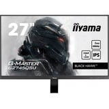 iiyama G-MASTER G2745HSU-B2 LED display 68,6 cm (27") 1920 x 1080 Pixel Full HD Nero, Monitor di gioco Nero (opaco), 68,6 cm (27"), 1920 x 1080 Pixel, Full HD, LED, 1 ms, Nero