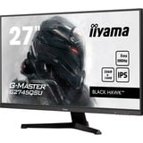iiyama G-MASTER G2745HSU-B2 LED display 68,6 cm (27") 1920 x 1080 Pixel Full HD Nero, Monitor di gioco Nero (opaco), 68,6 cm (27"), 1920 x 1080 Pixel, Full HD, LED, 1 ms, Nero