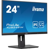 iiyama XUB2491H-B1, Monitor LED Nero (opaco)