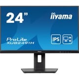 iiyama XUB2491H-B1, Monitor LED Nero (opaco)