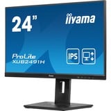 iiyama XUB2491H-B1, Monitor LED Nero (opaco)