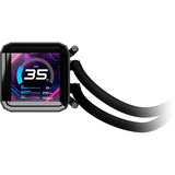 ASRock Phantom Gaming 360 LCD, Raffreddamento ad acqua Nero