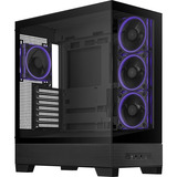ASUS A31 Plus TG ARGB BLACK Midi Tower Nero, Chassis Tower Nero, Midi Tower, PC, Nero, ATX, micro ATX, Mini-ITX, Multi, 16,5 cm