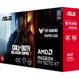 ASUS Radeon RX 9070 XT TUF GAMING OC COD Black Ops 7 Edition, Scheda grafica Nero