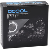 Alphacool Eiszapfen PRO 13mm HardTube Fitting G1/4 - Chrome, Connessione cromo