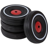 BIG Bobby-Car-Whisper-Wheels Giochi di ruolo, Set di ruote Nero