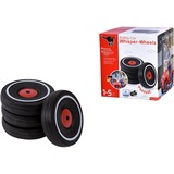 BIG Bobby-Car-Whisper-Wheels Giochi di ruolo, Set di ruote Nero
