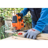 BLACK+DECKER BES602-QS, Puzzle arancione /Nero
