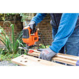 BLACK+DECKER BES602-QS, Puzzle arancione /Nero