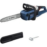 Bosch GKE 18V-40 Professional Nero, Blu, Rosso, Sega a catena blu, 1,1 mm, 12,4 m/s, 76,2 / 8 mm (3 / 8"), Nero, Blu, Rosso, Batteria, 18 V