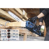 Bosch GKE 18V-40 Professional Nero, Blu, Rosso, Sega a catena blu, 1,1 mm, 12,4 m/s, 76,2 / 8 mm (3 / 8"), Nero, Blu, Rosso, Batteria, 18 V