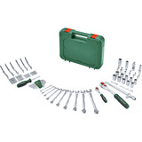 Bosch Set di attrezzi avanzato, 132 pezzi, chiave combinata   verde