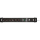 Brennenstuhl Multipresa Connect Premium-Line WiFi 6 vie, Ciabatta Nero