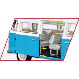 COBI Volkswagen T2b Bus, Giochi di costruzione celeste/Bianco