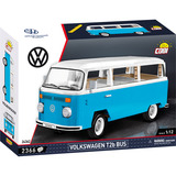 COBI Volkswagen T2b Bus, Giochi di costruzione celeste/Bianco