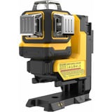 DEWALT Laser multilinea a batteria 3x360° DCLE34035B, 18 Volt, con telecomando, Attraversare la linea laser Nero/Giallo