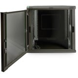 Digitus Alloggiamento a parete Serie Dynamic Basic - 600 x 450 mm (L x P), IT armadio Nero, Da parete, 12U, 60 kg, Lucchetti, 29 kg, Nero