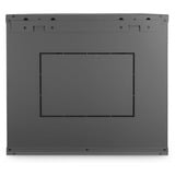 Digitus Alloggiamento a parete Serie Dynamic Basic - 600 x 450 mm (L x P), IT armadio Nero, Da parete, 12U, 60 kg, Lucchetti, 29 kg, Nero