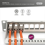 Digitus DN-93617-12, Modulo di Keystone argento