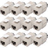 Digitus Modulo Keystone Cat.6a, schermato, Modulo di Keystone argento