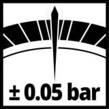 EINHELL 4133115 manometro per pneumatico 0 - 13 bar Manometro digitale Nero, Manometro digitale, 0 - 13 bar, Barra, Nero, Verde