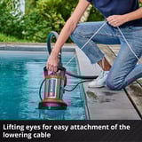 EINHELL 4181515, Pompe immersione e pressione rosso/Nero