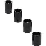 EINHELL Avvitatore ad impulsi pneumatico TC-PW 340 con accessori, set da 10 pezzi Nero/Rosso