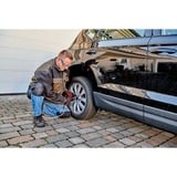 EINHELL Avvitatore ad impulsi pneumatico TC-PW 340 con accessori, set da 10 pezzi Nero/Rosso